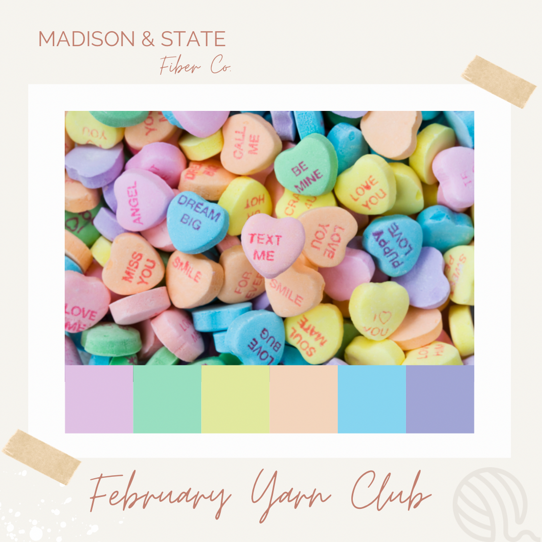 Candy Hearts - February Mystery Club